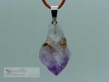 Amethyst-Spitzen, mit Silberöse